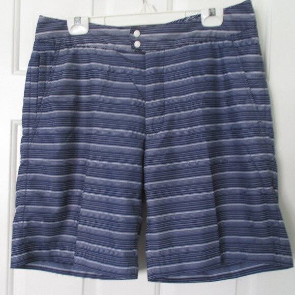 Perry Ellis Mens Blue Mesh-lined Swim 3-Pocket Board Short NWOT - Size 33W - Picture 3 of 6